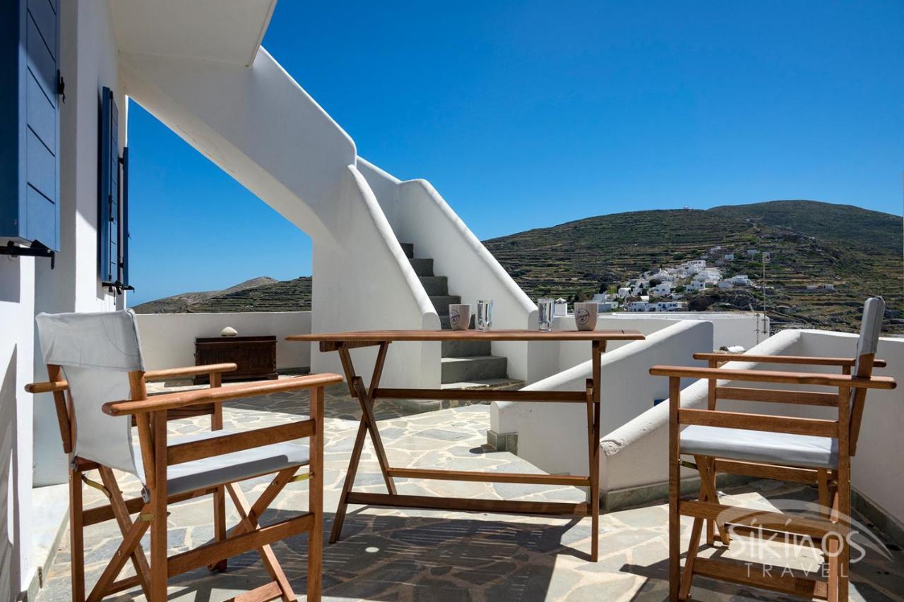 House Of Kastro Villa Sikinos Luaran gambar
